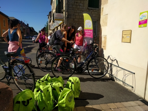 Visite guidée de Scey-sur-Saône à vélo