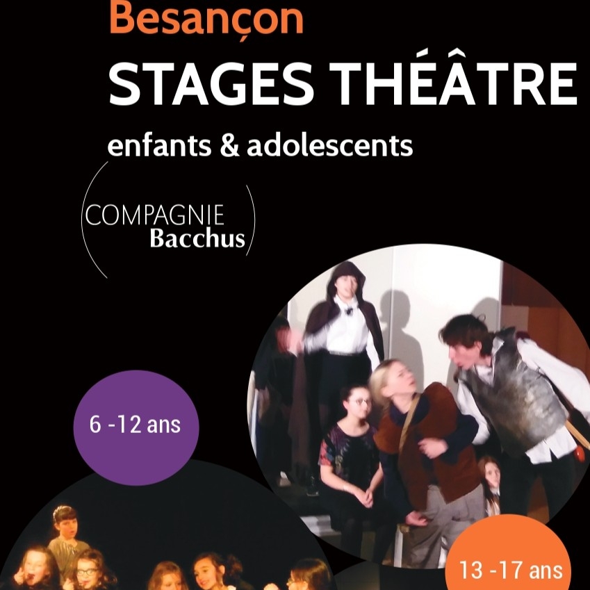Stages de théâtre  6/12 ans et 13/18 ans