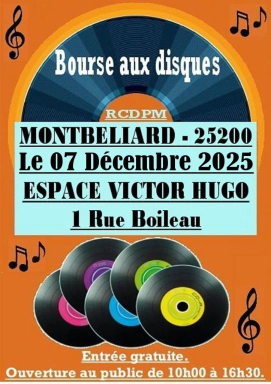 BOURSE aux DISQUES de MONTBELIARD