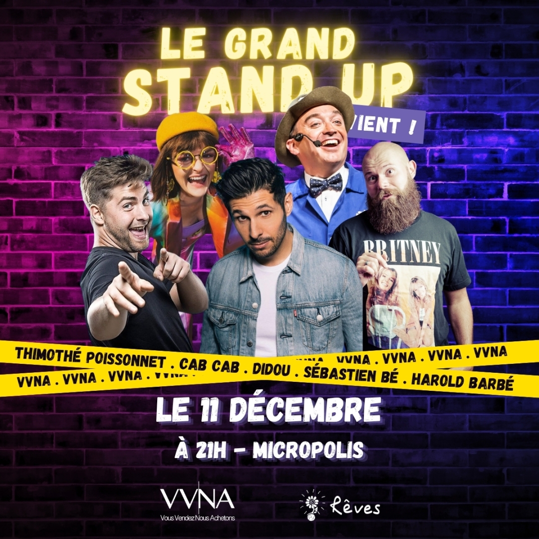 Le Grand Stand Up revient en 2025 !