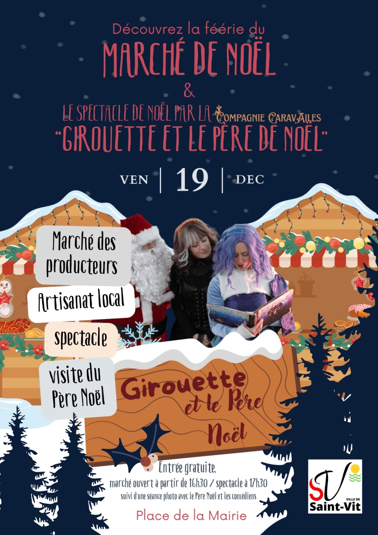 Marché et spectacle de Noël